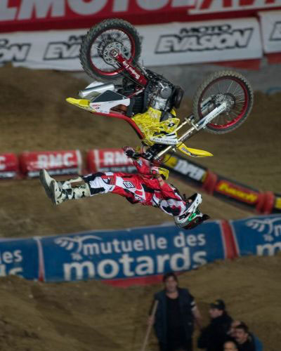 Backflip Superman of Tom Pag&egrave;s